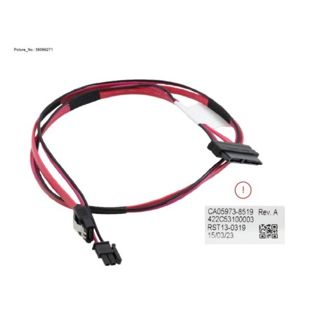 38066271 - RX4770M7 SATA ODD CABLE