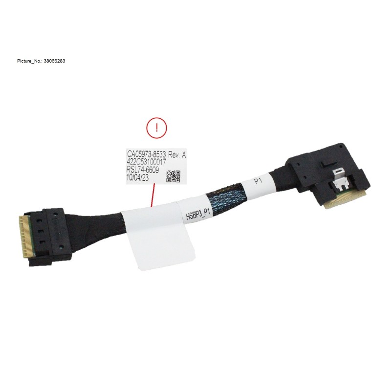 38066283 - RX4770M7 SAS EXP TO HSBP3 CABLE
