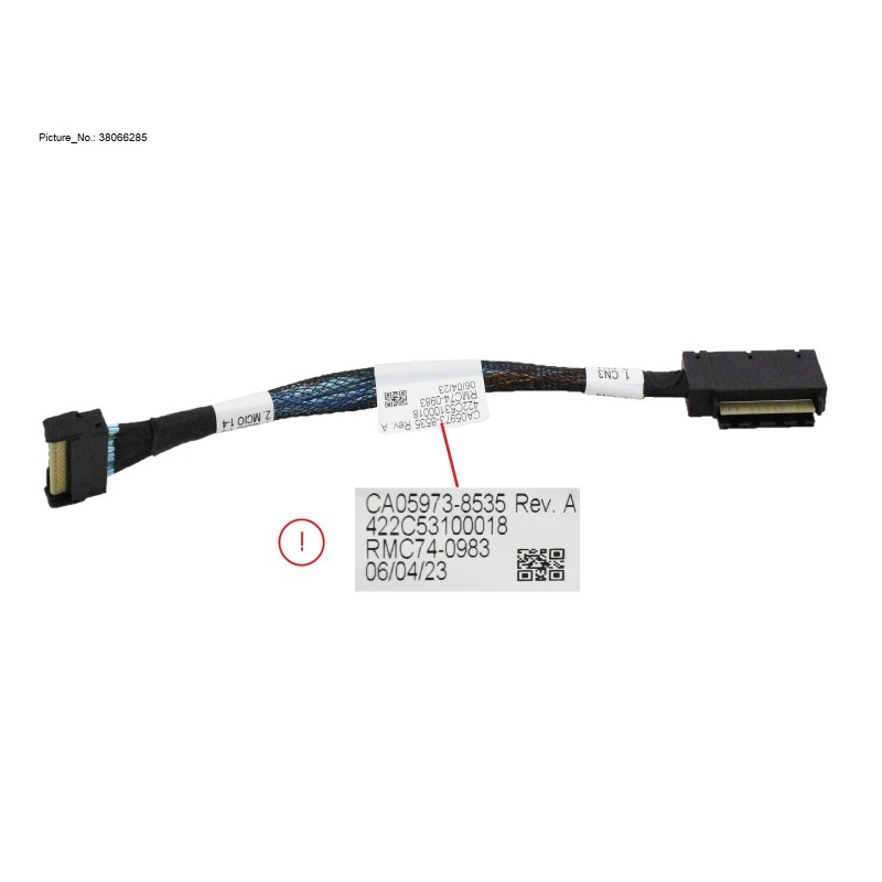38066285 - RX4770M7 MB MCIO TO HSBP1 CN3.CN4 GEN4
