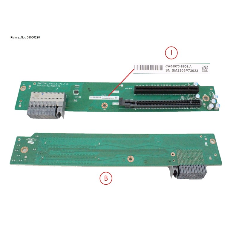 38066290 - RX4770M7-RISER_SLOT1_2_G5