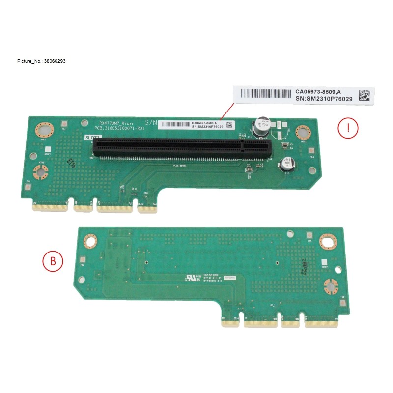 38066293 - RX4770M7-RISER