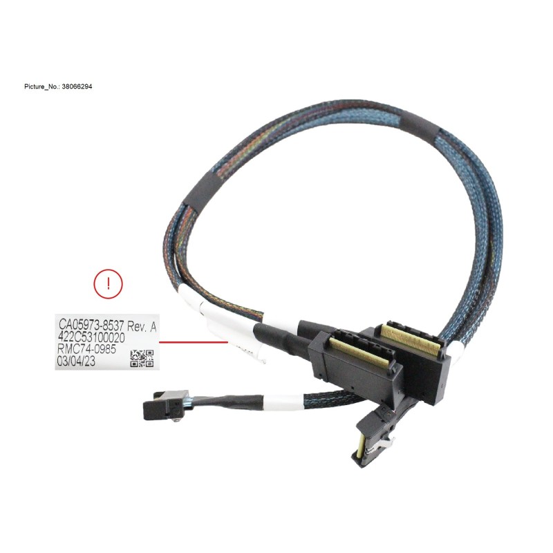 38066294 - RX4770M7 MB MCIO TO HSBP2 CN3.CN4 GEN4