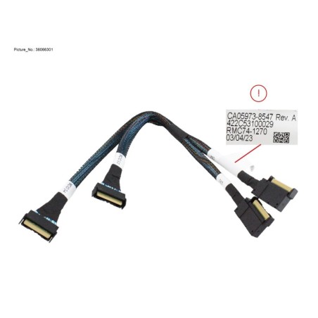 38066301 - RX4770M7 MB MCIO TO HSBP3 CN3.CN4 GEN5