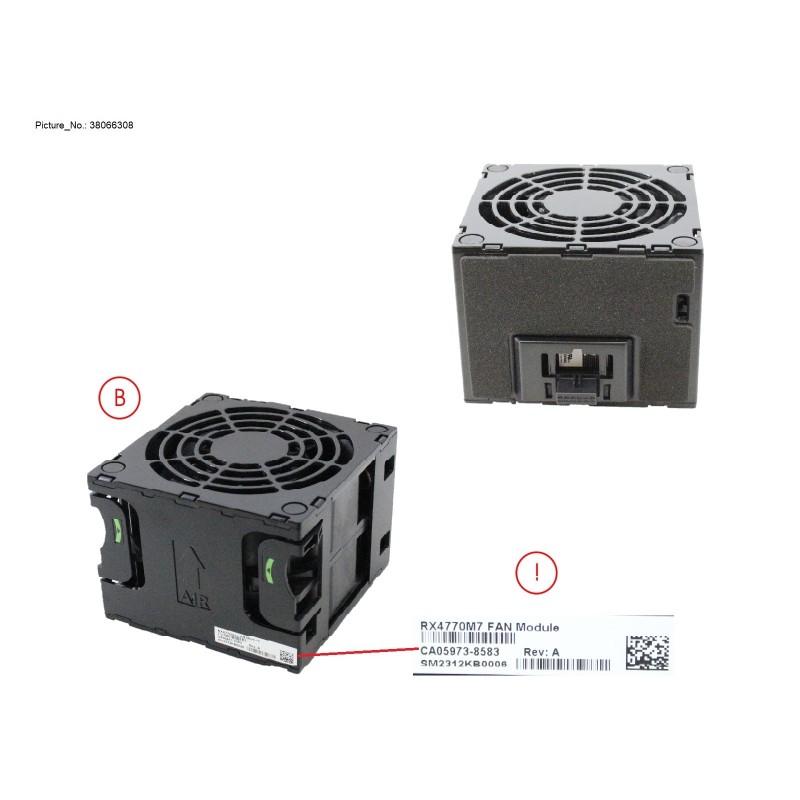 38066308 - FAN ME ASSY . 9276 FAN MODULE