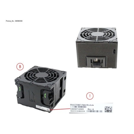 38066308 - FAN ME ASSY . 9276 FAN MODULE