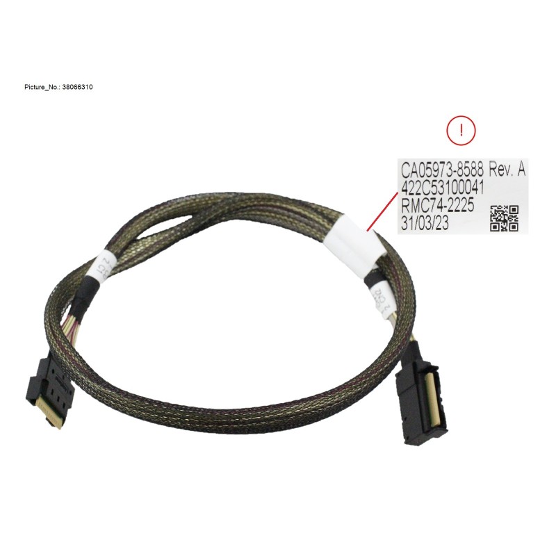 38066310 - PCIE SLIMLINE TO HSBP1 GEN5 FOR SLOT 4
