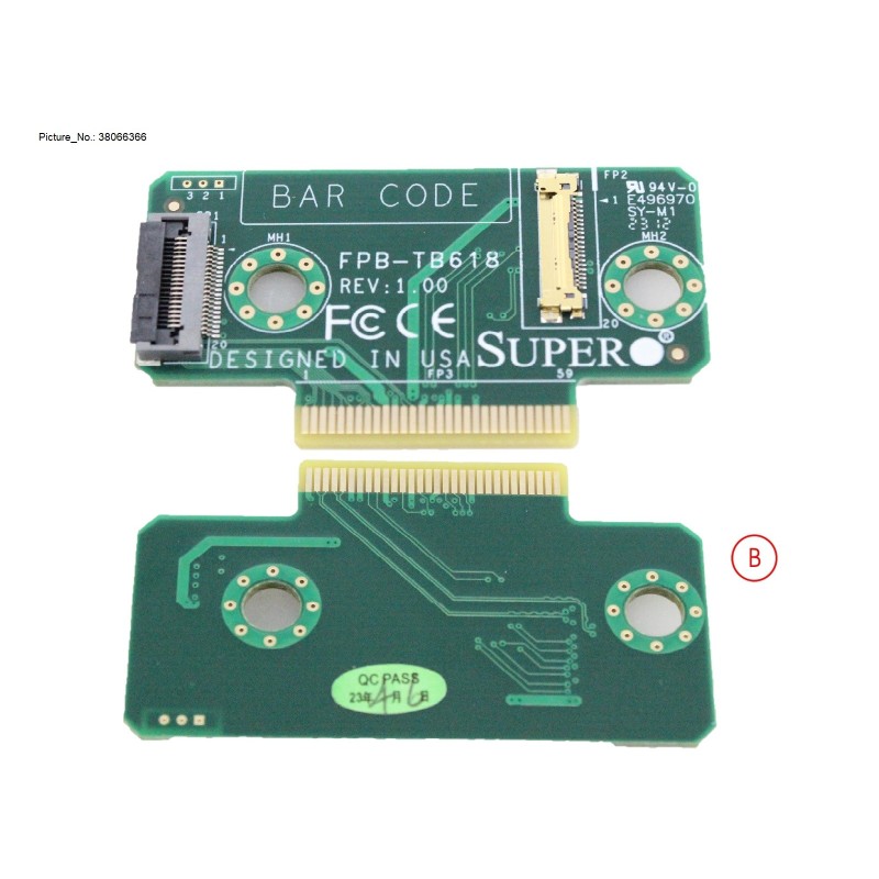 38066366 - FRONT CONTROL ADAPTER BOARD