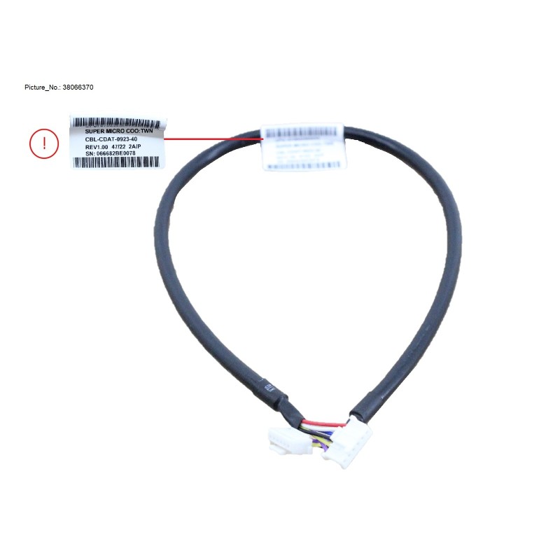 38066370 - PMBUS AND CPLD PWR CABLE 400MM (MB TO FA