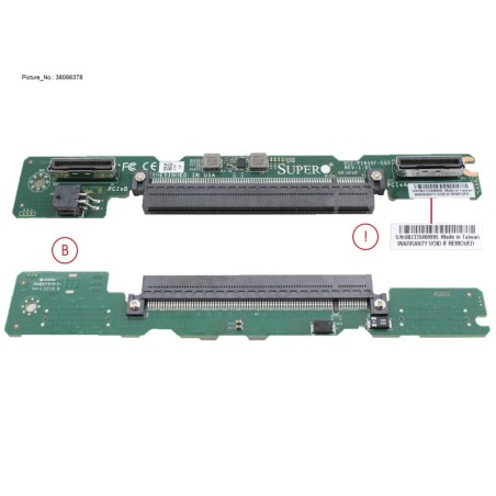 38066378 - PCIE GEN5 RISER BOARD