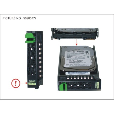 38010581 - HD SAS 3G 146GB 15K HOT PLUG 2.5  EP