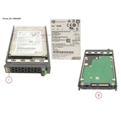 38062887 - HD SAS 12G 1.2TB 10K 512N HOT PL 2.5  EP
