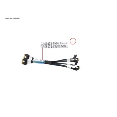 38066092 - TX1320 EP6 2P.NVME CABLE