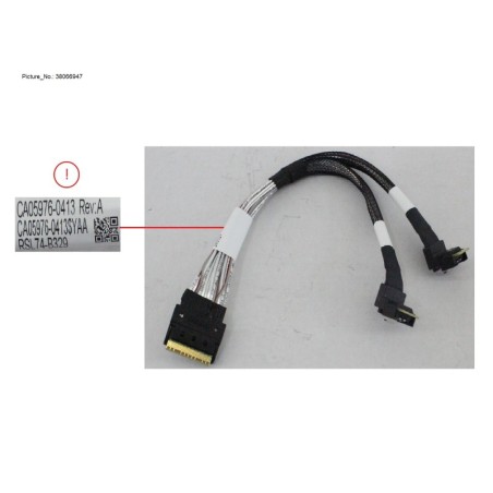 38066947 - 8 HDD SAS SIGNAL CABLE FOR C6.L6 RAID