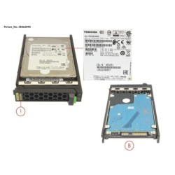 38062890 - HD SAS 12G 900GB 10K 512N HOT PL 2.5  EP