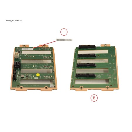 38065373 - 4X3.5 SAS.SATA HDD BP