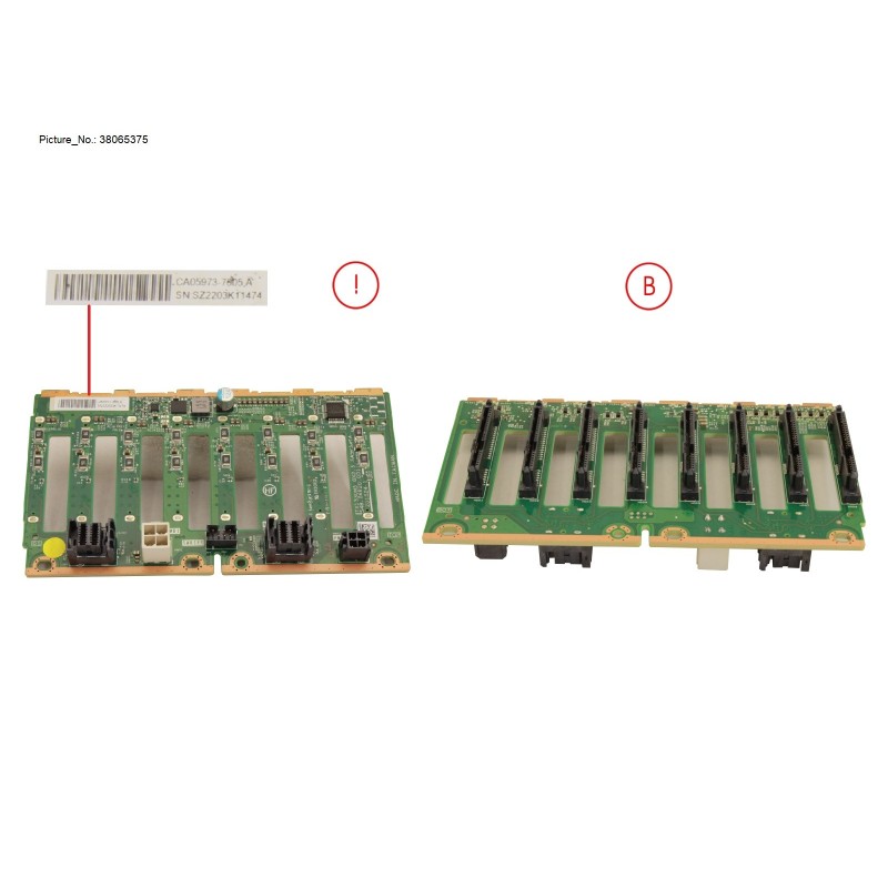 38065375 - 8X2.5 SAS.SATA HDD BP