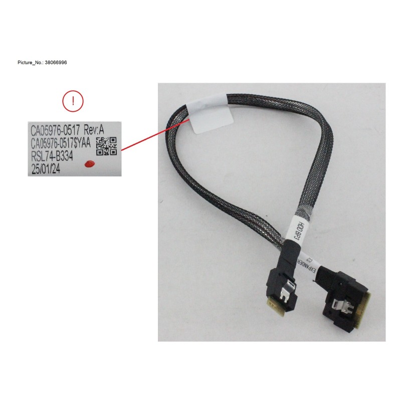 38066996 - EXPANDER SIGNAL CABLE FOR 3.5  HDD BP3 (