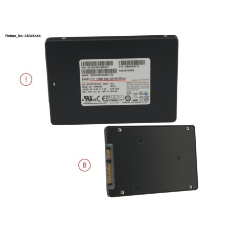 38048466 - SSD SATA 6G 120GB MIX-USE 2.5  N H-P EP