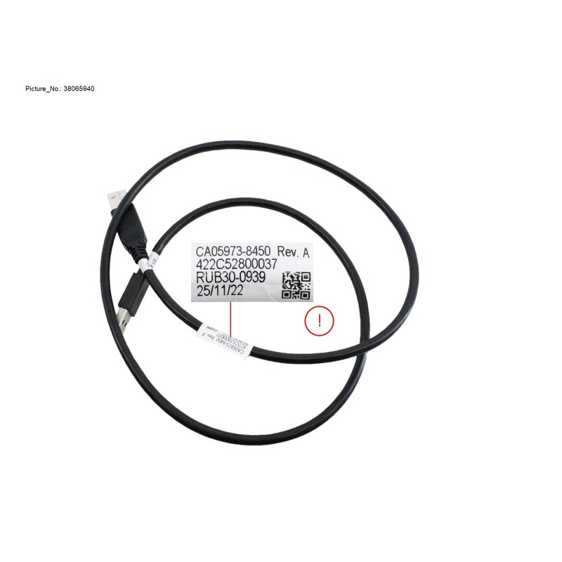 38065940 - USB3.0 CABLE MB TO RDX