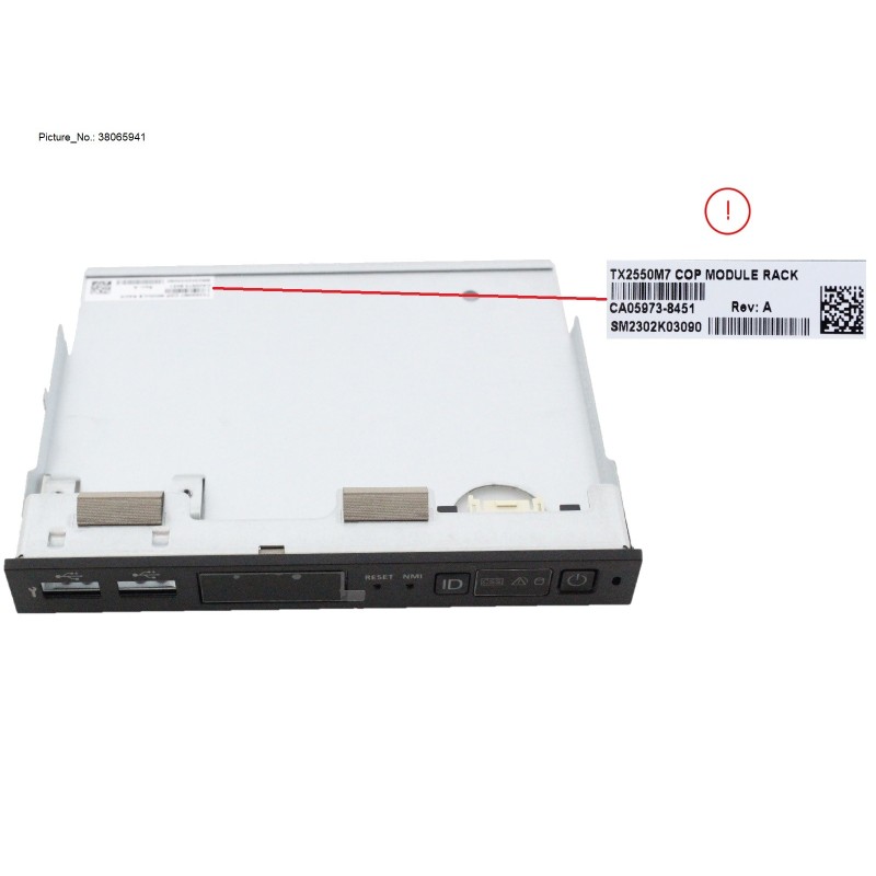 38065941 - TX2550M7_COP MODULE- RACK