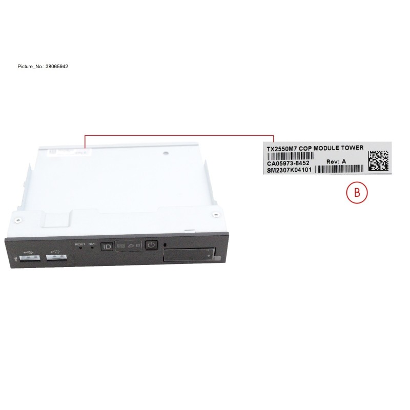 38065942 - TX2550M7_COP MODULE- TOWER