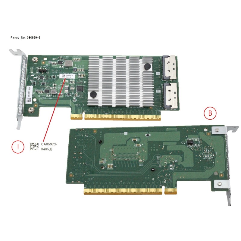 38065946 - TX2550M7_G5_2 SLOT RETIMER W. BKT