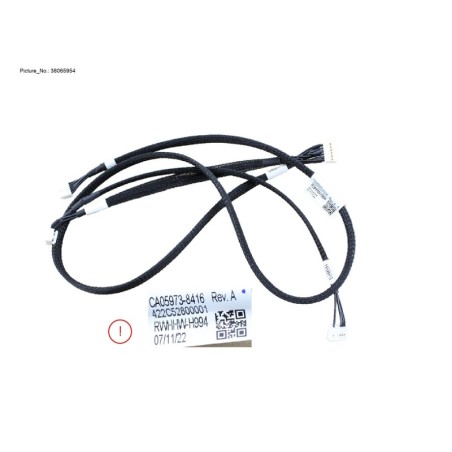 38065954 - OOB CABLE FOR 12X3.5. 24X2.5