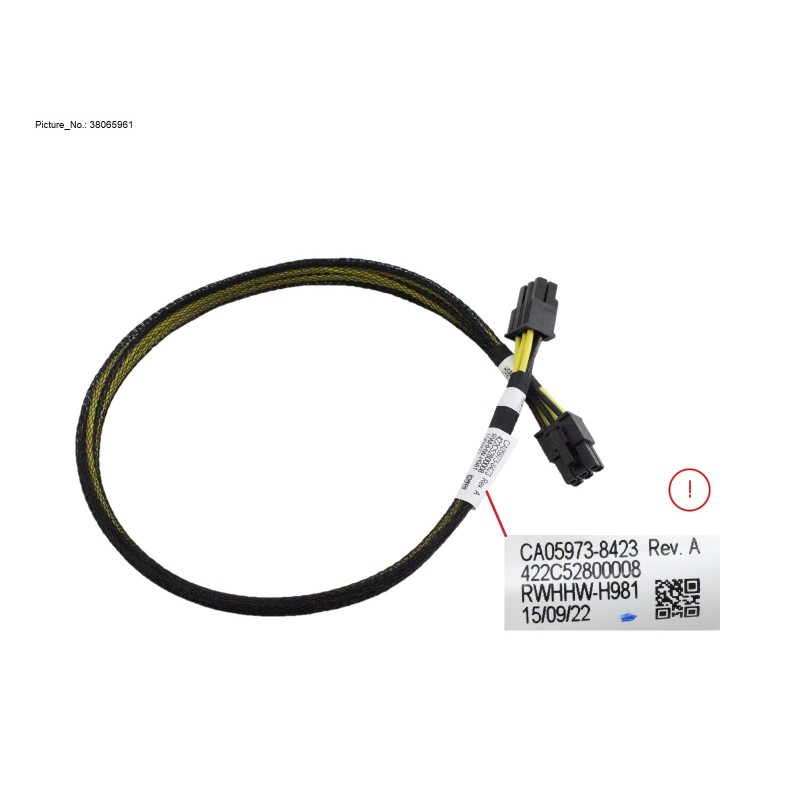 38065961 - POWER CABLE FOR SAS HSBP-2 (440 MM)