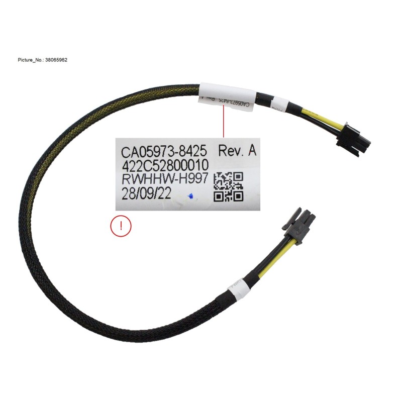 38065962 - POWER CABLE FOR EXPANDER BD
