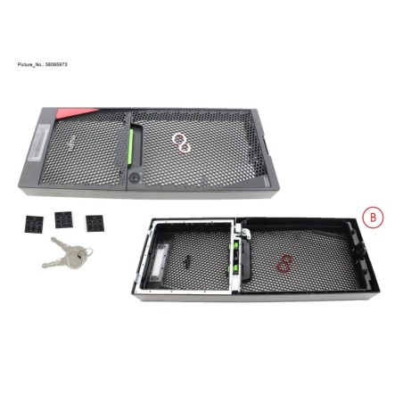 38065973 - TOWER BEZEL (TOP.BTM.FRAME)