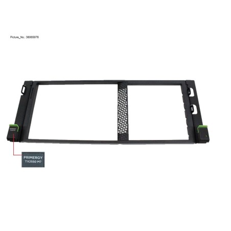 38065976 - TX2550M7 RACK FRAME W. 3 LABEL