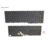 34081214 - KEYBOARD BLACK W. BL SWISS