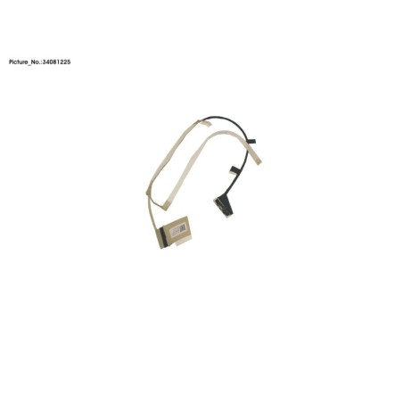 34081225 - CABLE. LCD FOR NON TOUCH MODEL