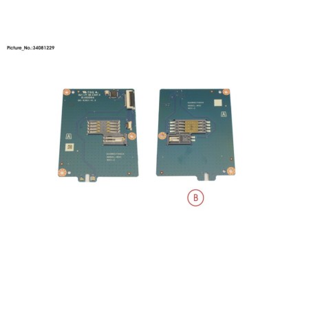 34081229 - SUB BOARD. SMART CARD