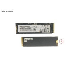 34080225 - SSD PCIE M.2 PM9A1 G4 256GB(SED)