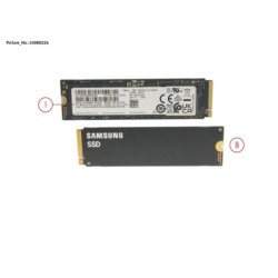 34080226 - SSD PCIE M.2 PM9A1 G4 512GB(SED)