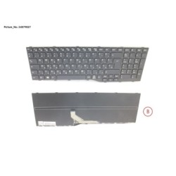 34079027 - KEYBOARD BLACK HUNGARY WIN10