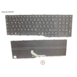 34079189 - KEYBOARD BLACK SWEDEN.FINLAND