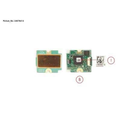 34078414 - SUB BOARD. SECUREBIO (FOR FINGERPRINT)
