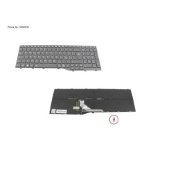 34084220 - KEYBOARD BLACK W. BL ITALY WIN10&11