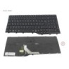 34084226 - KEYBOARD BLACK W. BL BELGIUM WIN10&11