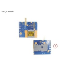 34078078 - SUB BOARD. SMARTCARD.LED