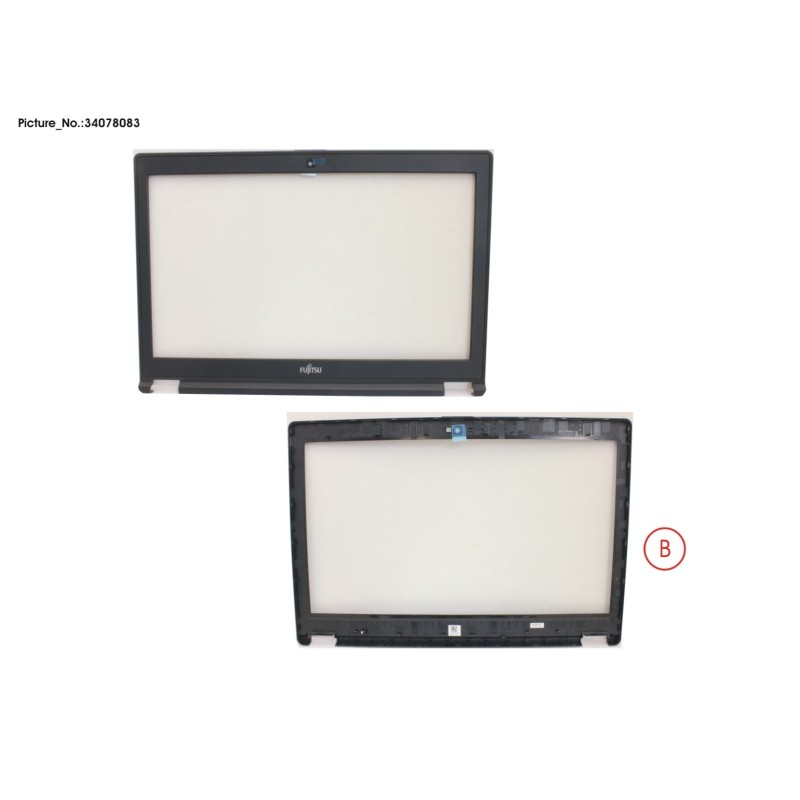 34078083 - LCD FRONT COVER ASSY (BOE (HDR) & Sharp)