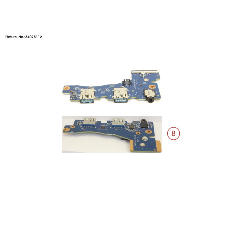 34078112 - SUB BOARD. USB.AUDIO
