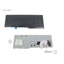 34075880 - KEYBOARD BLACK W.O TS CZECH.SLOVAKIA