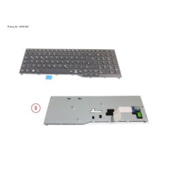 34081482 - KEYBOARD BLACK W.O TS GERMAN