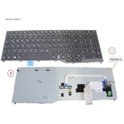 34085116 - KEYBOARD BLACK W. TS GERMANY