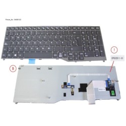 34085123 - KEYBOARD BLACK W. TS SPAIN