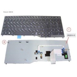 34085128 - KEYBOARD BLACK W. TS RUSSIA.US