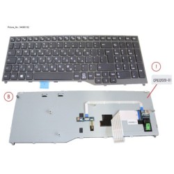 34085132 - KEYBOARD BLACK W. TS GREECE